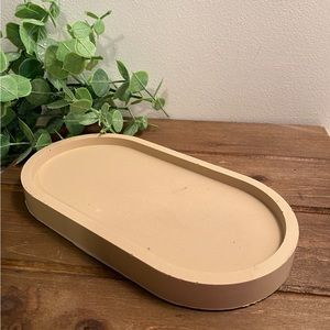 Handmade Trinket Tray -Caramel